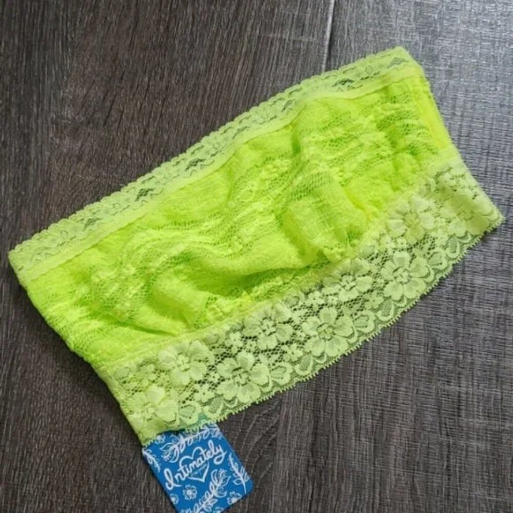 Free People stretch lace trim Bandeau - Picture 2 of 3